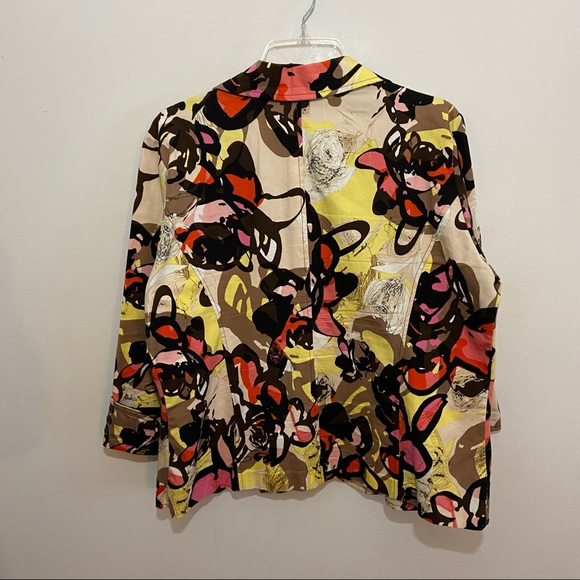 RQT Abstract Floral Jacket Size XL - Picture 4 of 5